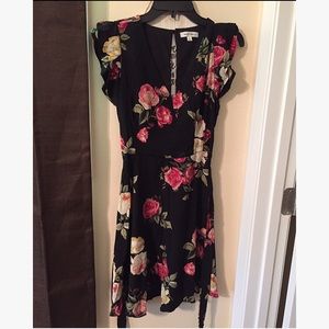 Floral dress NWOT